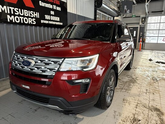 Ford Explorer XLT, quatre roues motrices 2019 Rouge
